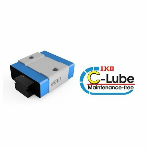 Iko Miniature Linear Way, Ball Type Slide Unit, Maintenance Free MLC12C1HS2